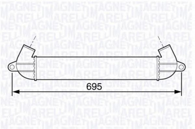 MAGNETI MARELLI 351319203440 -  Интеркулер